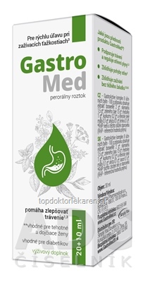 GastroMed perorálny roztok 20+10 (30 ml)