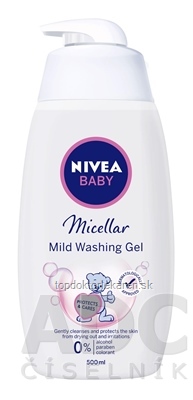 NIVEA BABY Micelárny umývací gél 1x500 ml