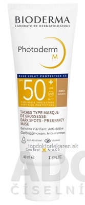 BIODERMA Photoderm M SPF 50+ gél - krém, tmavý (inov.2022) 1x40 ml