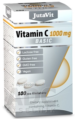 JutaVit Vitamín C 1000 mg Basic tbl 1x100 ks