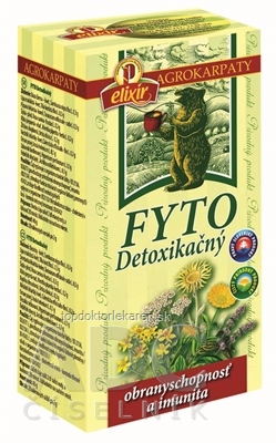 AGROKARPATY FYTO ČAJ detoxikačný, 20x2 g (40 g)