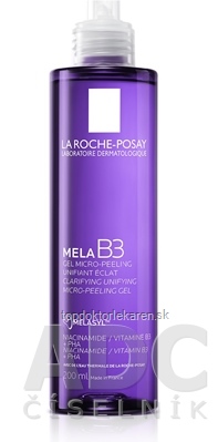 LA ROCHE-POSAY MELA B3 MICRO-PEELING GEL mikropeelinový gél proti tmavým škvrnám 1x200 ml