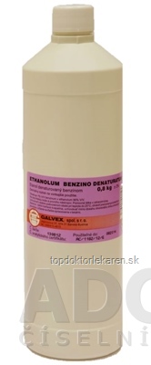 SPIRITUS CUM BENZ.DENAT./ETHANOLUM BENZ.D.-GALVEX 1x0,8 kg