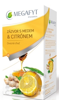 MEGAFYT ZÁZVOR S MEDOM & CITRÓNOM 20x2 g (40 g)