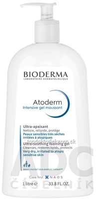 BIODERMA Atoderm Intensive gel moussant 1x1 l