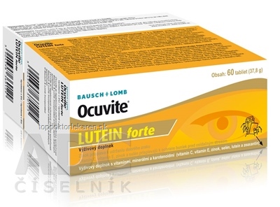 Ocuvite LUTEIN Forte tbl 60 + 30 ks (90 ks), 1x1 set