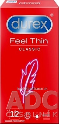 DUREX Feel Thin Classic kondóm 1x12 ks