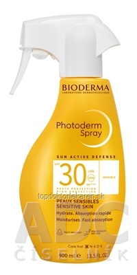 BIODERMA Photoderm Sprej SPF 30 na opaľovanie 1x400 ml