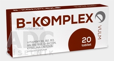 VULM B-KOMPLEX tbl flm 1x20 ks