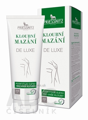 PRIESSNITZ GÉL na kĺby DE LUXE 1x200 ml