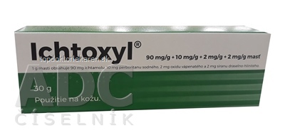 ICHTOXYL ung (tuba Al) 1x30 g