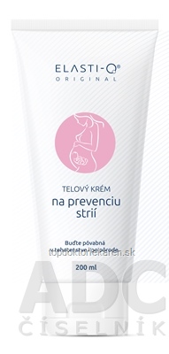 Elasti-Q Originál telový krém na prevenciu strií 1x200 ml