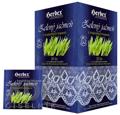 HERBEX ZELENÝ JAČMEŇ z myjavských kopaníc nálevové vrecúška 20x1,5 g (30 g)