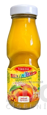 TEREZIA RAKYTNÍČEK BIO Rakytníkový nápoj s broskyňou a medom 1x200 ml