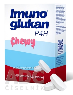 Imunoglukan P4H cmúľacie tablety 1x60 ks