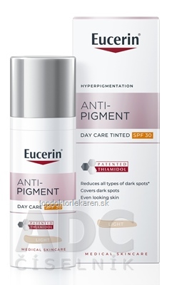 Eucerin ANTI-PIGMENT Denný KRÉM SPF30 Tónovaný svetlý 1x50 ml