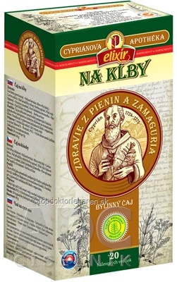 AGROKARPATY CYPRIÁN, NA KĹBY bylinný čaj, čistý prírodný produkt, 20x2 g (40 g)