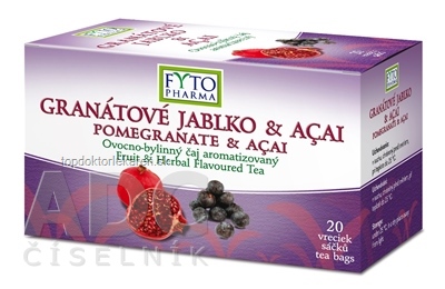 FYTO GRANÁTOVÉ JABLKO & ACAI ovocno-bylinný čaj 20x2 g (40 g)