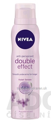 NIVEA Anti-perspirant Double Effect sprej 1x150 ml