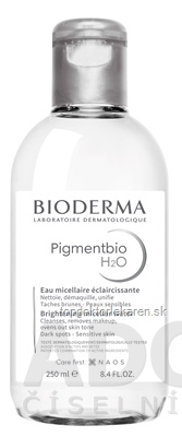 BIODERMA Pigmentbio H2O zosvetľujúca micelárna voda 1x250 ml