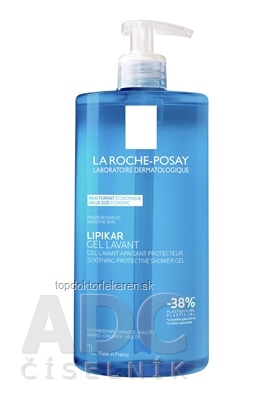 LA ROCHE-POSAY LIPIKAR GEL LAVANT krémový čistiaci gél, s pumpičkou 1x1000 ml