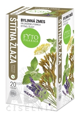 FYTO Bylinná zmes ŠTÍTNA ŽĽAZA 20x1,5 g (30 g)