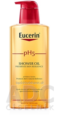 Eucerin pH5 Sprchový olej pre citlivú pokožku 1x400 ml