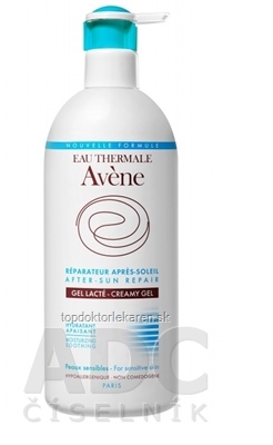 AVENE LAIT RÉPARATEUR APRÈS-SOLEIL krémový gél: reparačná starostlivosť po opaľovaní (inovácia 2016) 1x400 ml