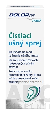 DOLORgit med Čistiaci ušný sprej 1x20 ml