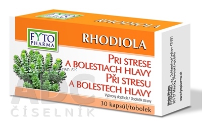 FYTO RHODIOLA cps 1x30 ks